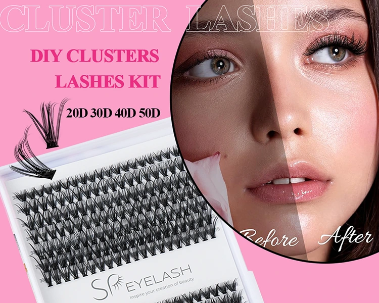 ເປັນກຸ່ມ 10d-100d Lashes ແນະນໍາການຕິດຕາມ, ໃຫ້ເຮົາຮຽນຮູ້ນໍາກັນ!