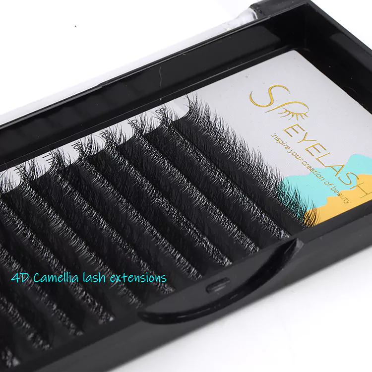 ຫຼາຍຊັ້ນ 4D camellia eyelash