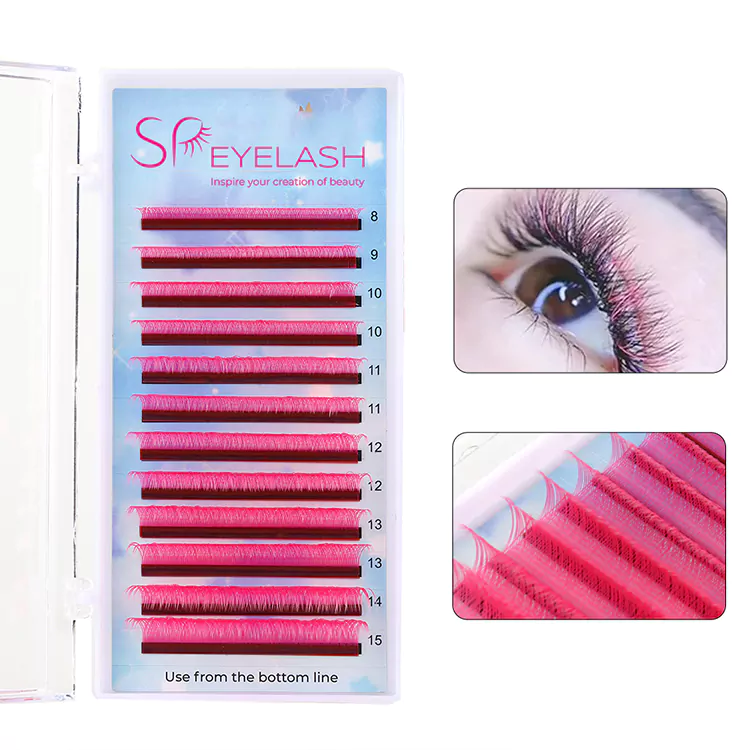 lashes ສີບົວ yy